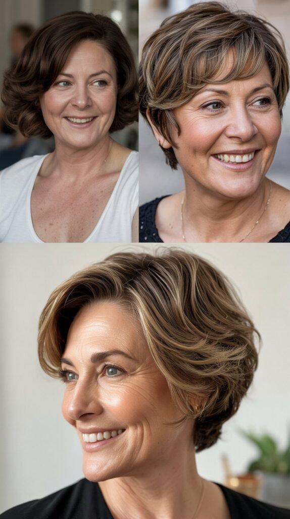  Short Cut with Side Part