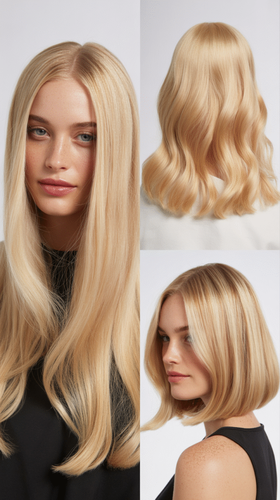 Lived-In Blonde With Minimal Upkeep