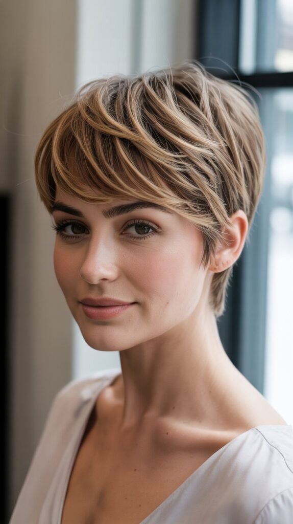  Pixie with Face-Framing Layers