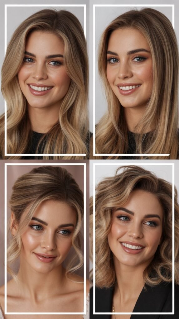 Sandy BlonSandy Blonde With Rooted Brownde With Rooted Brown