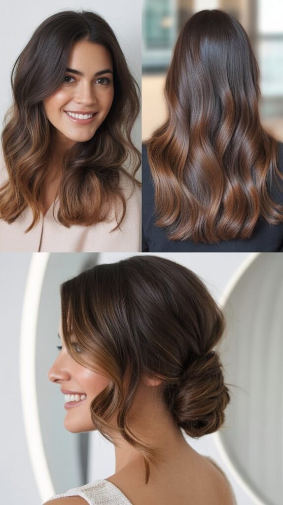 Smoky Brown Balayage