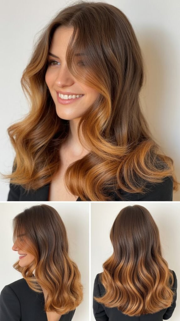  Shadow Root Brown Balayage