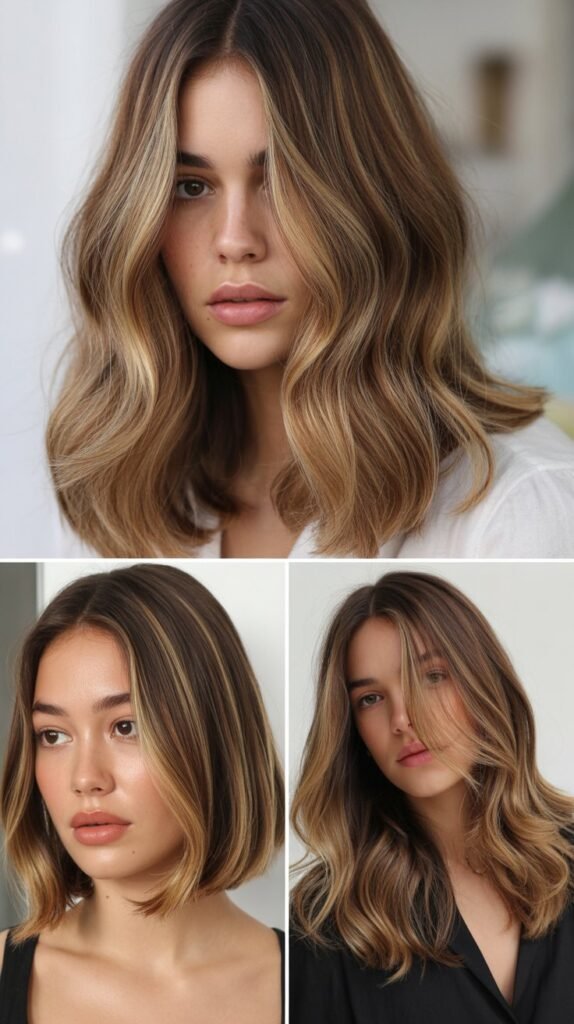 Subtle Bronde Face-Framers