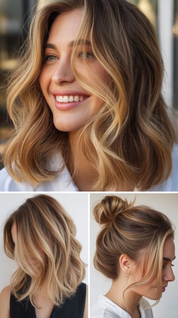 Honey Blonde Highlights for Warmth