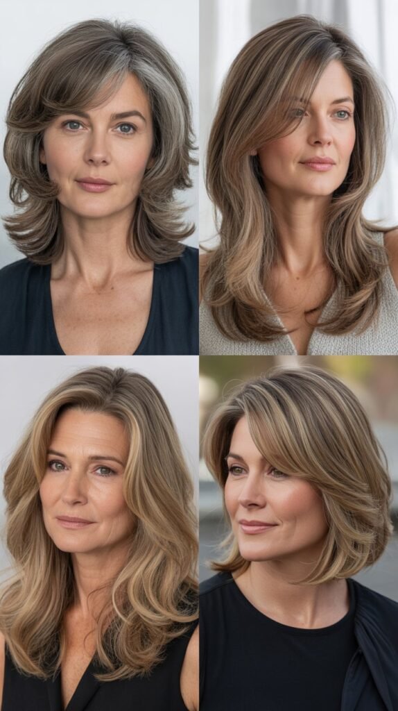 Piecey Ends with Long Layers