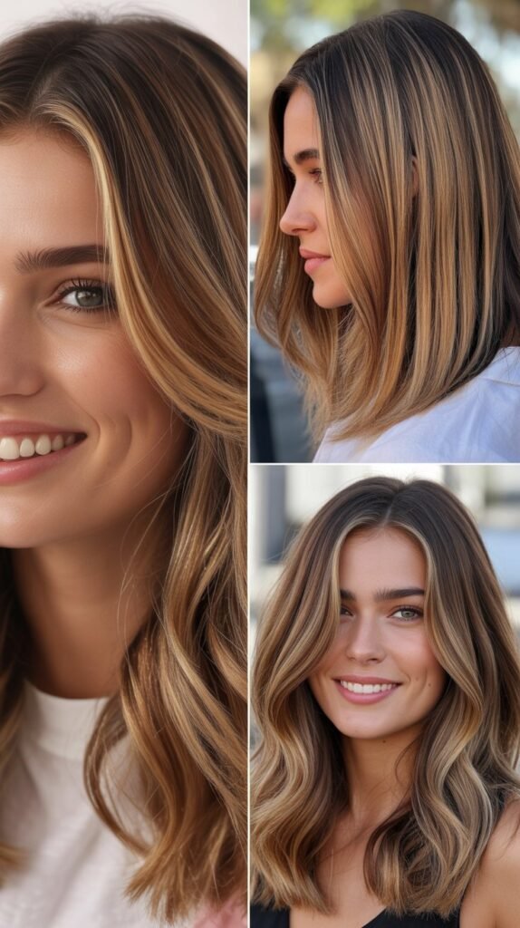 Bronde Highlights for Natural Transition