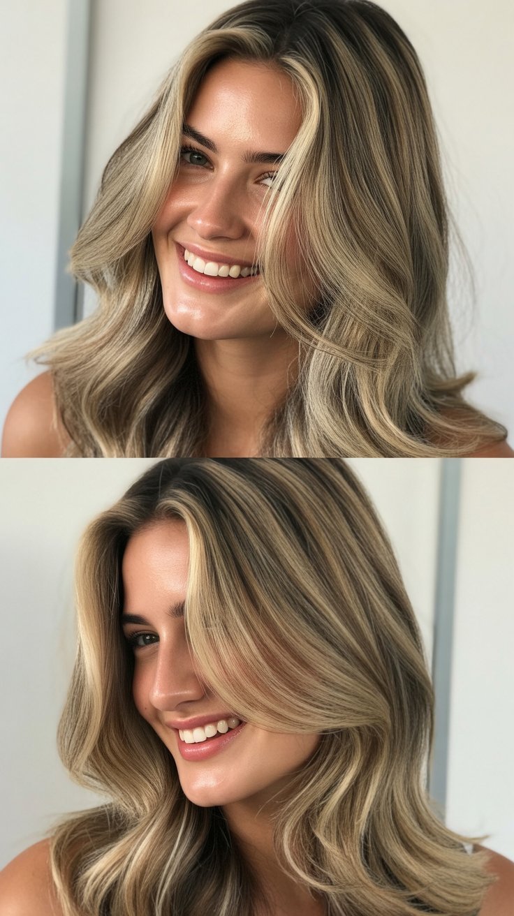  Dirty Blonde Natural Money Piece