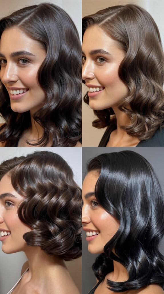  S-Wave Pattern with Glass Hair Shine