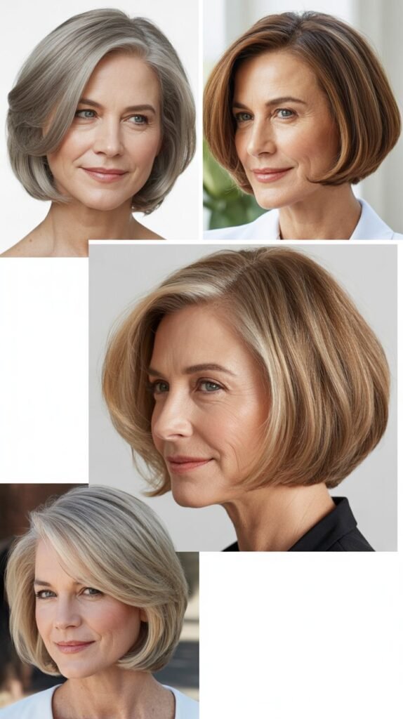  Rounded Bob with Soft Edges