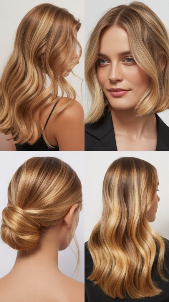 Bright Golden Highlights