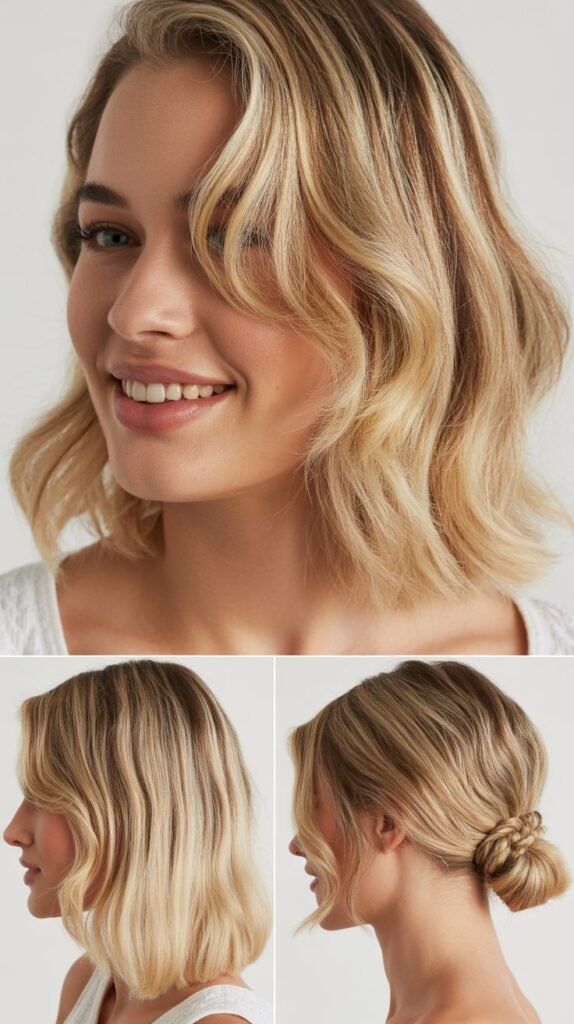 Champagne Blonde Highlights
