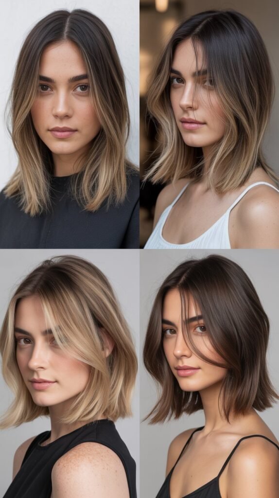 The Long Bob with Shadow Root