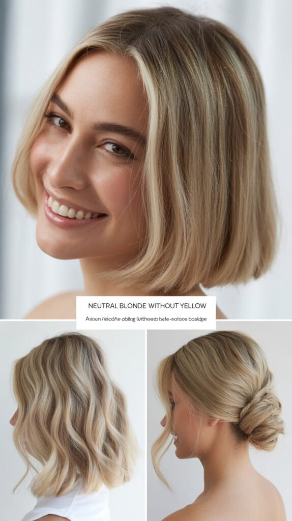 Neutral Blonde Without Yellow