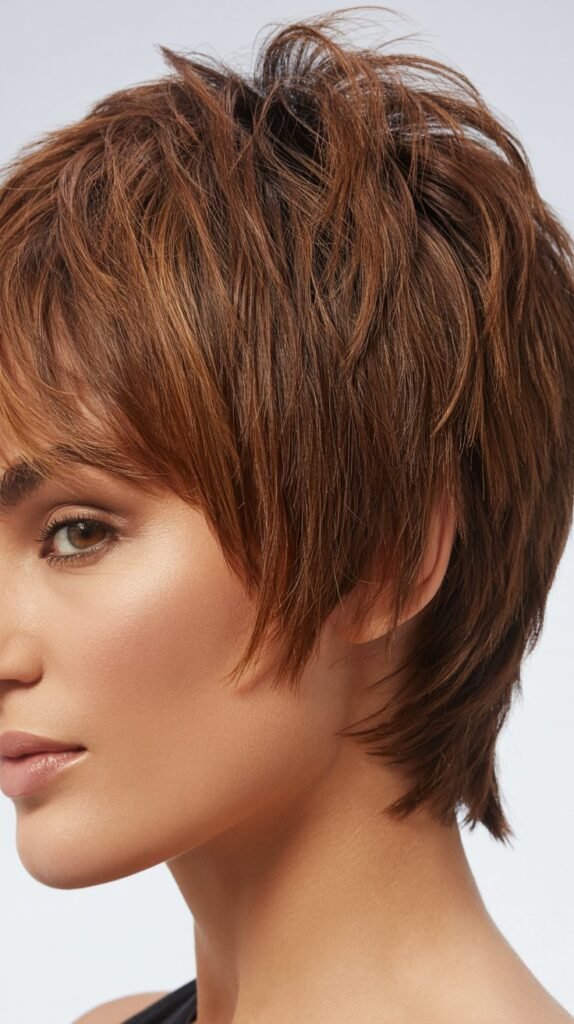  Razor-Cut Shaggy Pixie