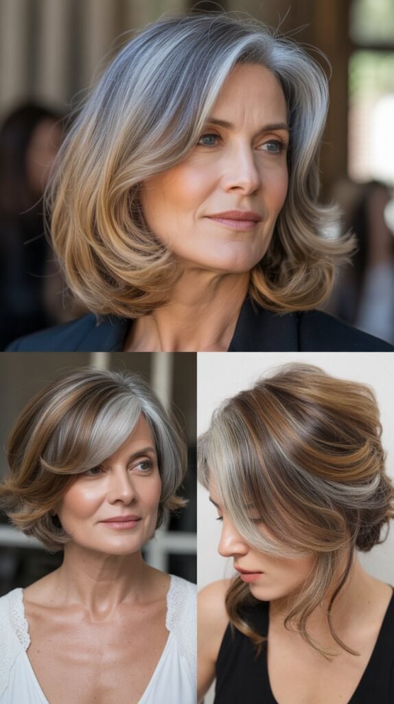 Gray Blending with Color Melting