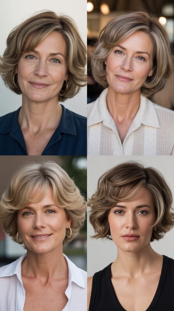 Textured Bob with Layers