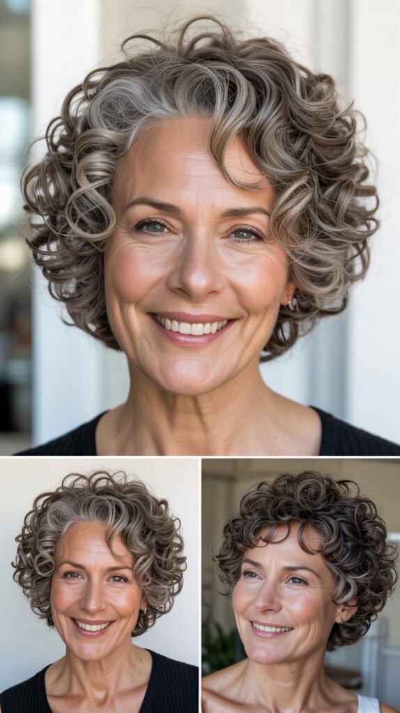  Cropped Curly Top