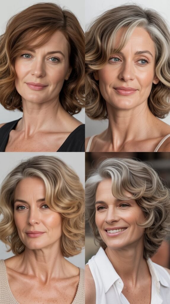 Shoulder-Length Cut with Soft Waves