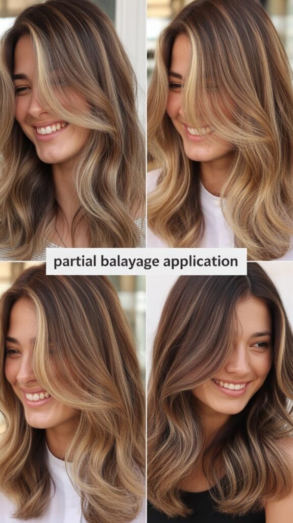 Partial Balayage Application