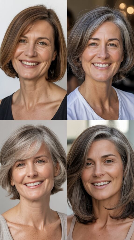  Blunt Collarbone Cut with Subtle Layers