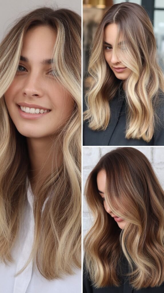 Money Piece Blonde Balayage