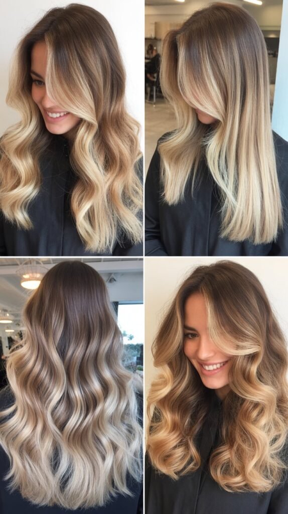 Blonde Balayage for Long Hair