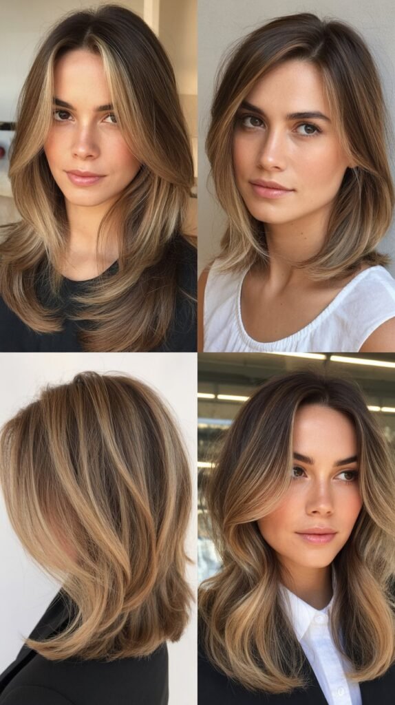 Blonde Highlights on Darker Base: Maximum Dimension