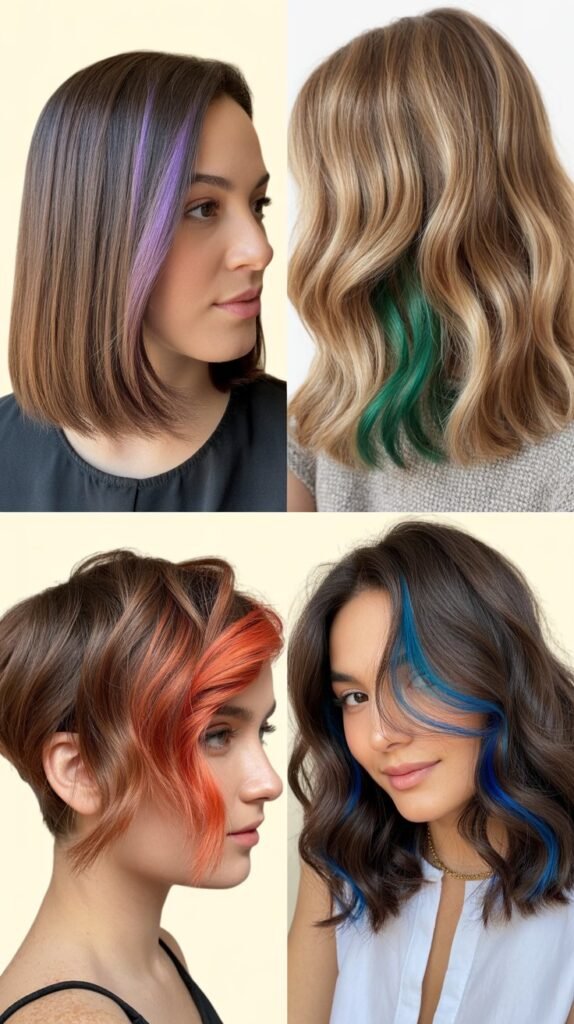 Peekaboo Highlights for Hidden Color