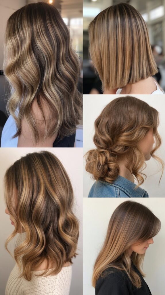 Caramel Highlights with Root Stretch Technique