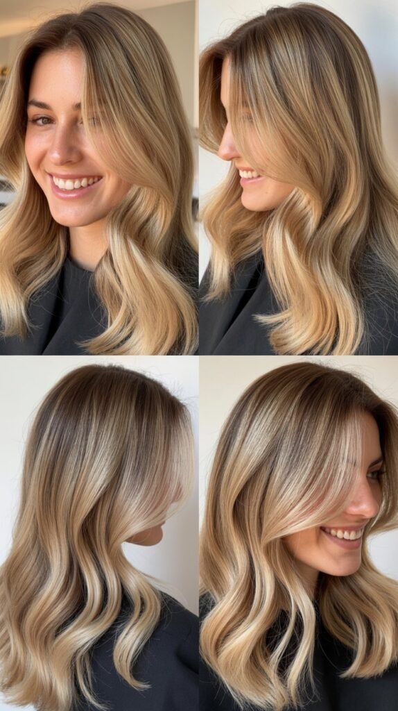 Beige Blonde Balayage