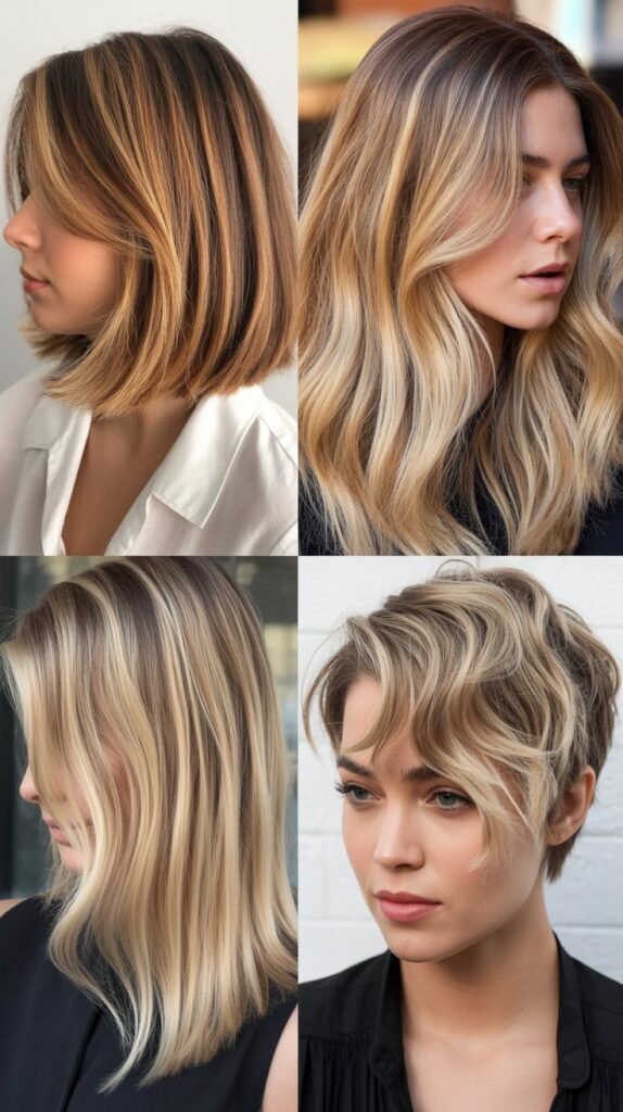 Blonde Highlights with Natural Dimension