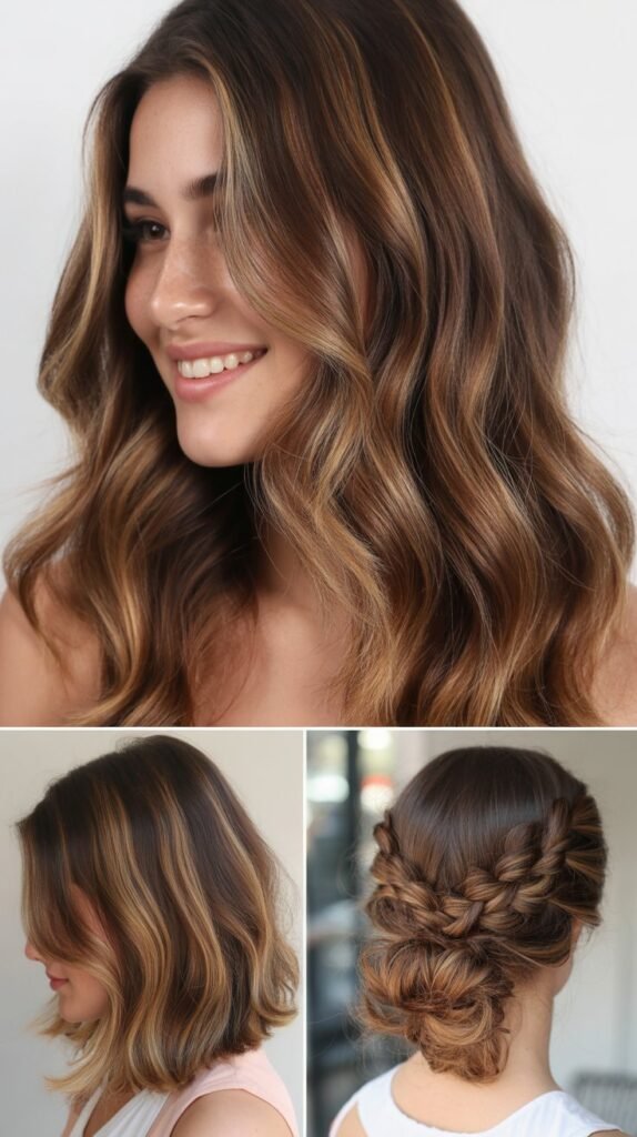 Tortoiseshell Brown Balayage