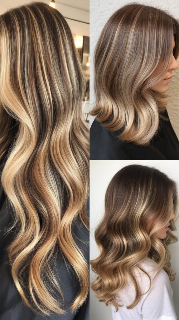 Blonde Balayage with Toned Roots