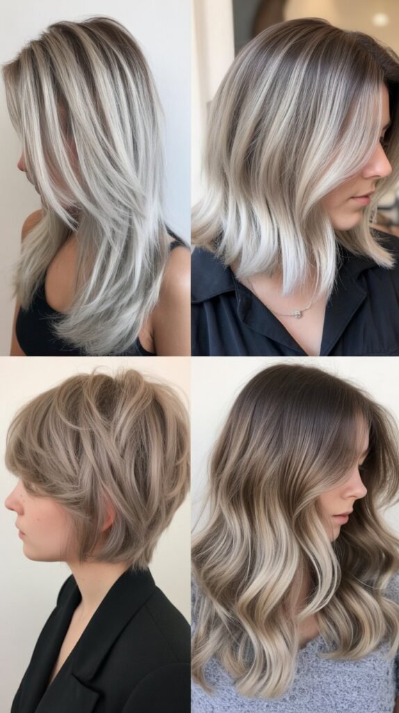 Ash Blonde for Cool-Toned Brunettes