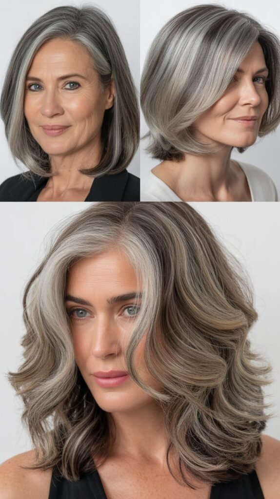 Gray Blending with Airtouch Technique