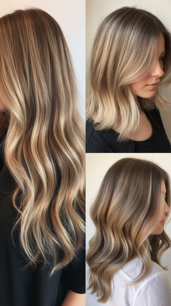 Neutral Blonde With Rooted Depth