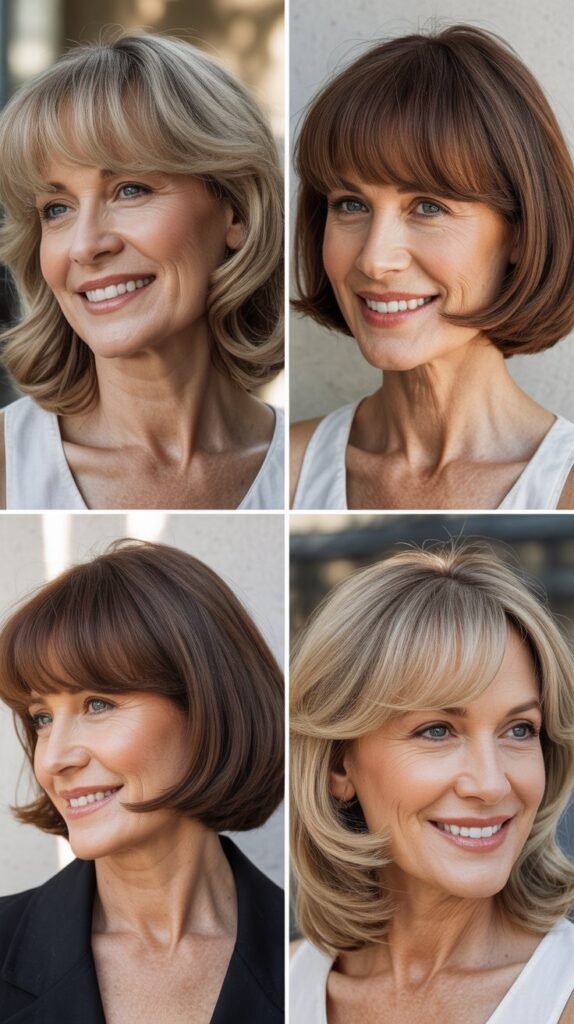 Curved Bangs with Curved Perimeter