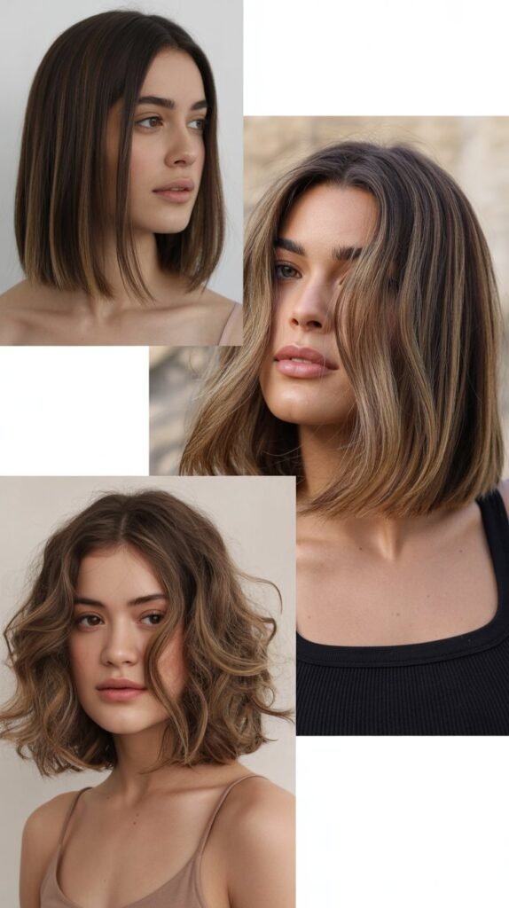 Long Bob with Shadow Root