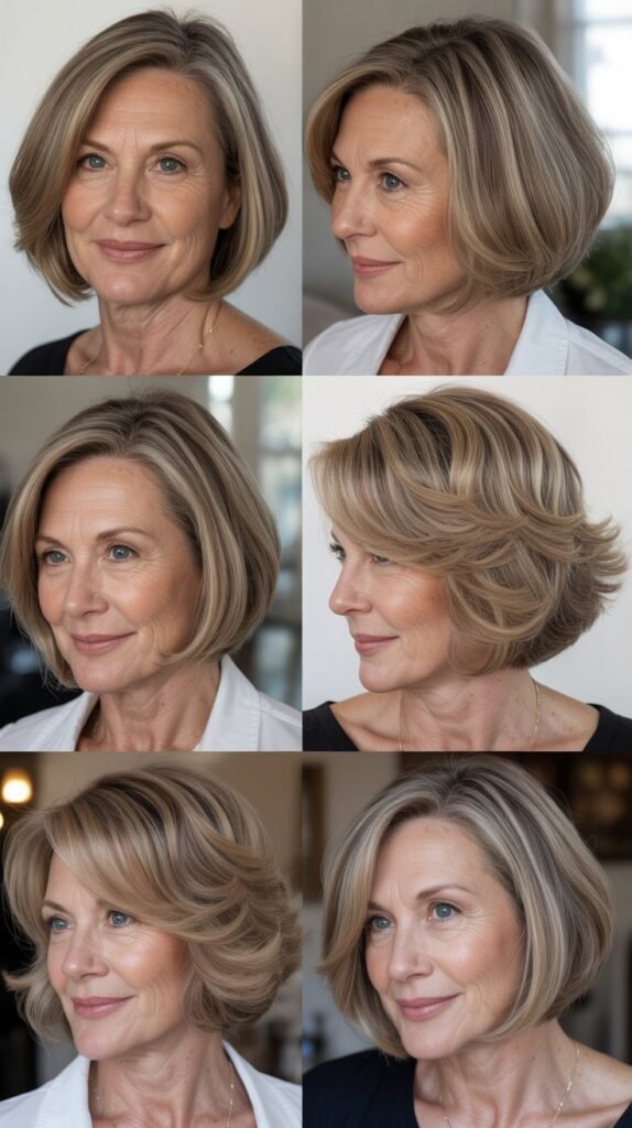Angled Lob (Long Bob)