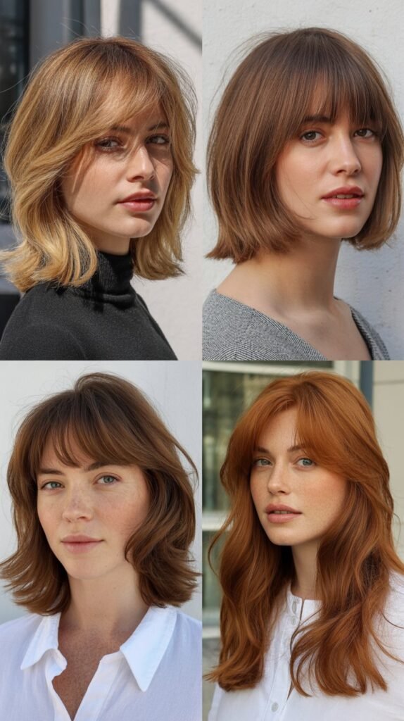  Layered Cut with Micro Bangs