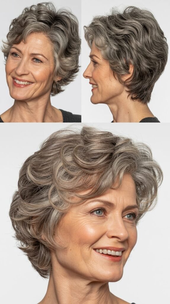 Textured Crop with Tapered Sides