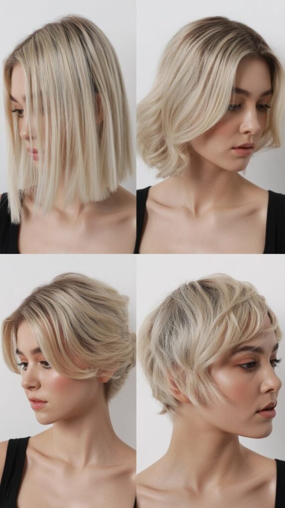  Platinum Blonde with Lowlights