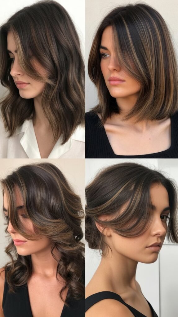 Smoky Brown Highlights