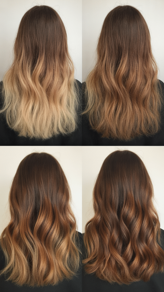 Blonde Highlights With Untouched Roots