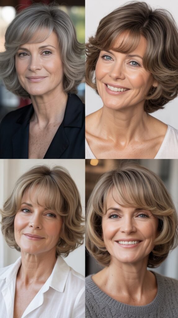  Soft Fringe with Layered Length