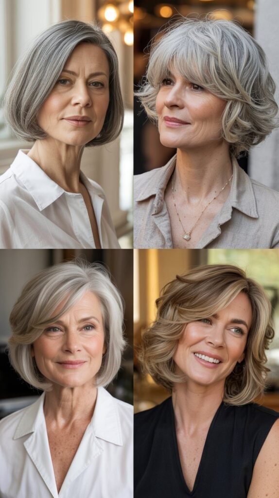 Textured Layered Bob