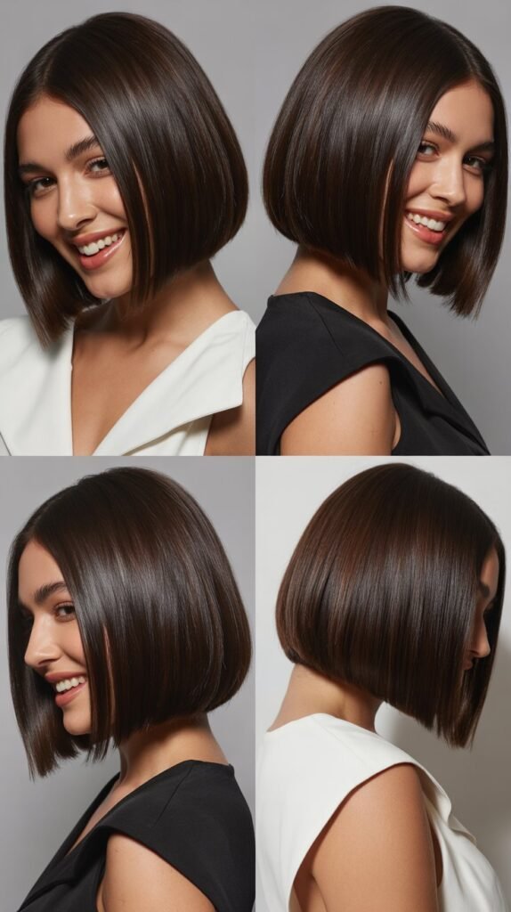 Sleek Straight Bob