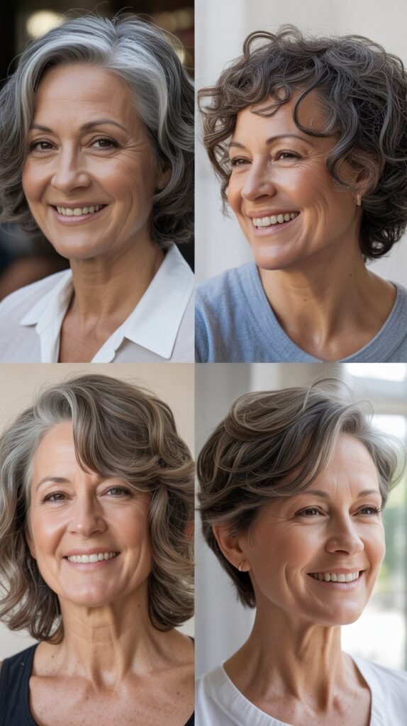 Asymmetrical Side-Swept Style