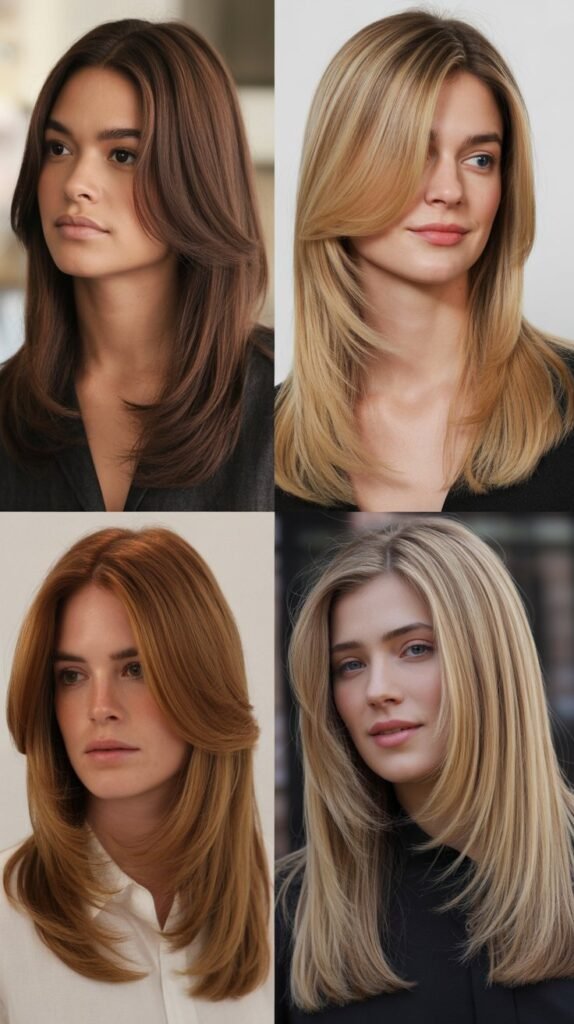 Chin-Grazing Front Layers With Straight Long Back