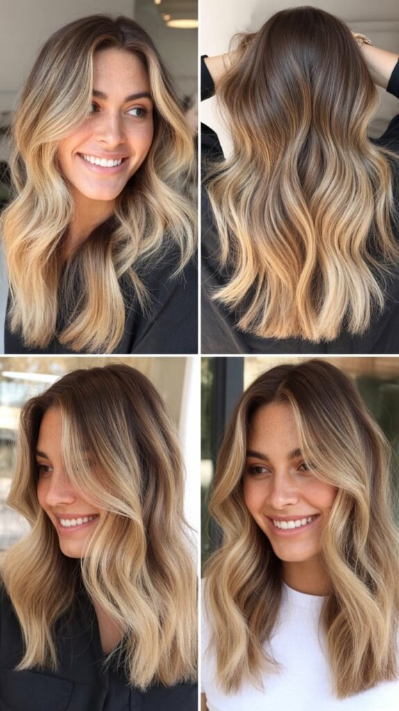 Toasted Coconut Blonde Balayage